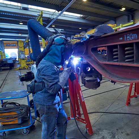 Werkplaats Antwerpen Noord - lasser