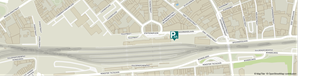 Localisation du parking Courtrai