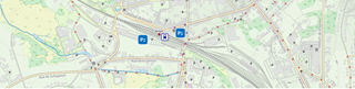 Localisation du parking Arlon