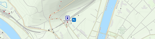 Localisation du parking Huy P1