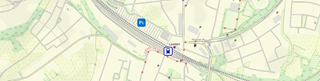 Localisation du parking Landen