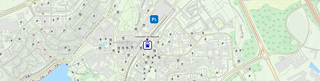 Localisation du parking Louvain-la-Neuve P1