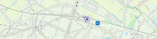Localisation du parking Ternat P1