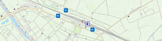 Localisation du parking Tournai P1 P2 P3