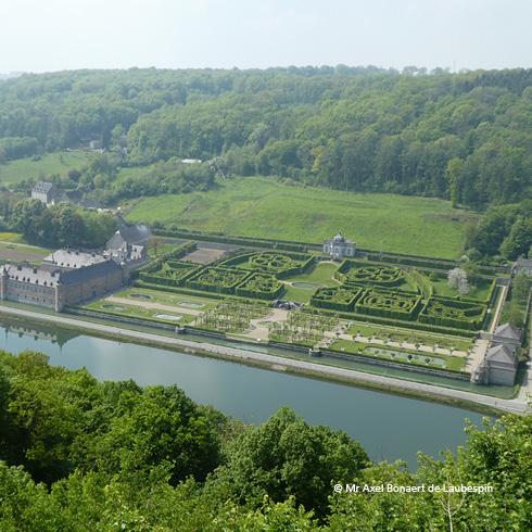 Vue aérienne du Domaine de Freyr