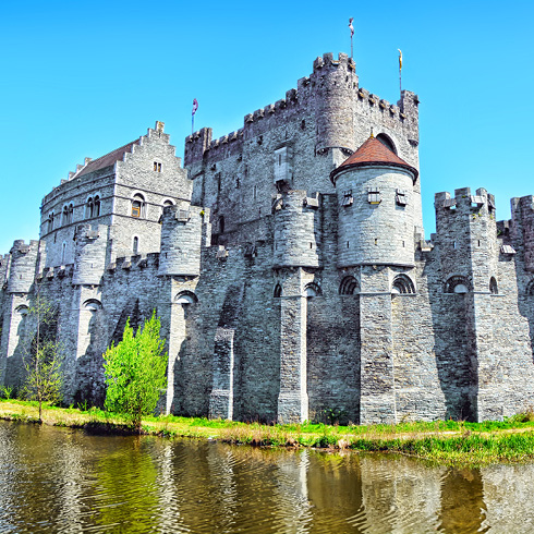 Château des Comtes de Flandre à Gand