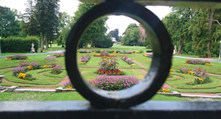 Aperçu du parc fleuri