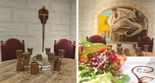 Table de restaurant royale