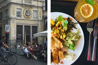 Terrasse du restaurant Moorinneken