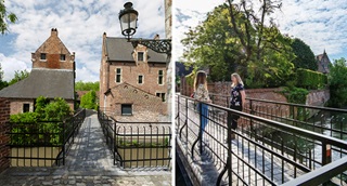 De oude grachten en typische huizen van het Groot Begijnhof