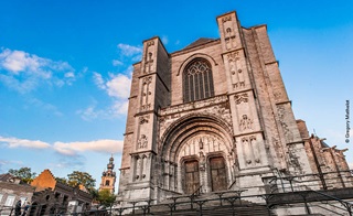 La collégiale de Mons