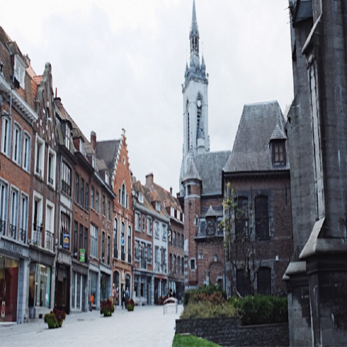  Rue commerçante à Tournai 