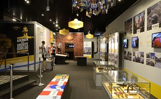Intérieur du musée cycliste Tour des Flandres à Audenarde